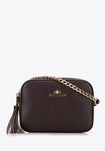 Skórzana listonoszka damska na łańcuszku WITTCHEN 29-4E-015-4