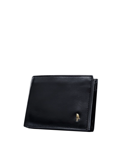 Portfel męski skórzany PUCCINI Murano MU20438-1 RFID czarny