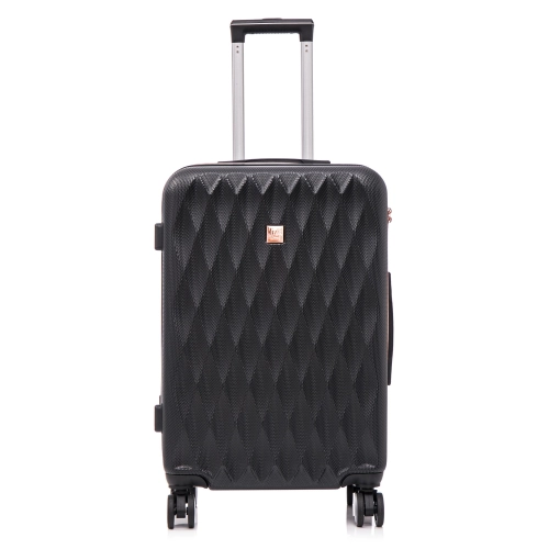 Średnia walizka ABS 24” Semi Line T5722-3 wytrzymała 64l