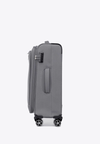 Średnia walizka miękka WITTCHEN 56-3S-172-00 poszerzana 57l