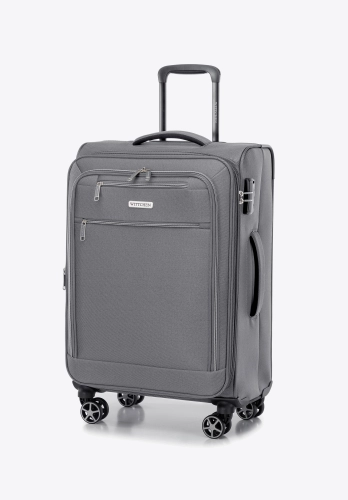 Średnia walizka miękka WITTCHEN 56-3S-172-00 poszerzana 57l