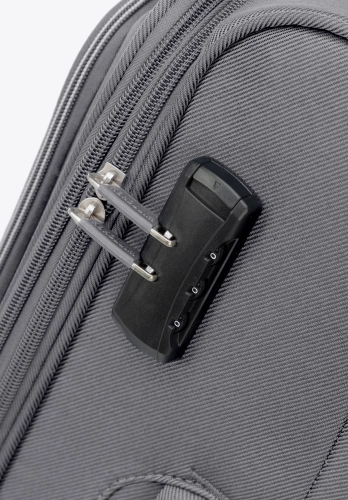 Średnia walizka miękka WITTCHEN 56-3S-172-00 poszerzana 57l