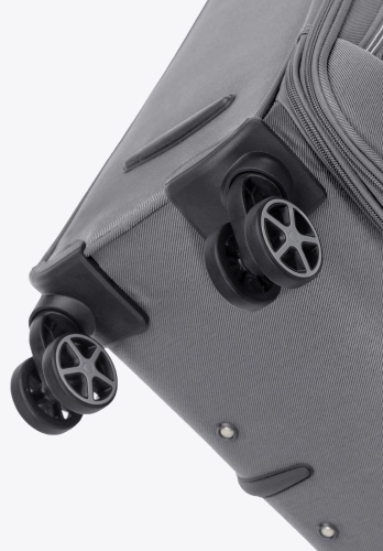 Średnia walizka miękka WITTCHEN 56-3S-172-00 poszerzana 57l