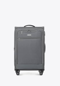 Duża walizka miękka WITTCHEN 56-3S-173-00 poszerzana 93l