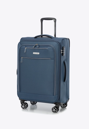 Średnia walizka miękka WITTCHEN 56-3S-172-90 poszerzana 57l