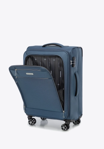 Średnia walizka miękka WITTCHEN 56-3S-172-90 poszerzana 57l