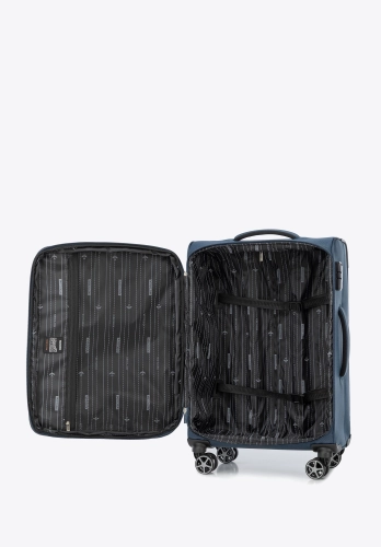 Średnia walizka miękka WITTCHEN 56-3S-172-90 poszerzana 57l