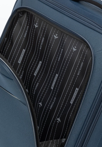 Średnia walizka miękka WITTCHEN 56-3S-172-90 poszerzana 57l