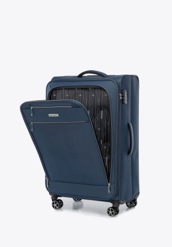 Duża walizka miękka WITTCHEN 56-3S-173-90 poszerzana 93l