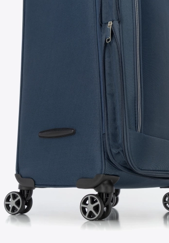 Duża walizka miękka WITTCHEN 56-3S-173-90 poszerzana 93l