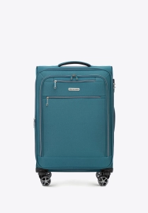 Średnia walizka miękka WITTCHEN 56-3S-172-95 poszerzana 57l