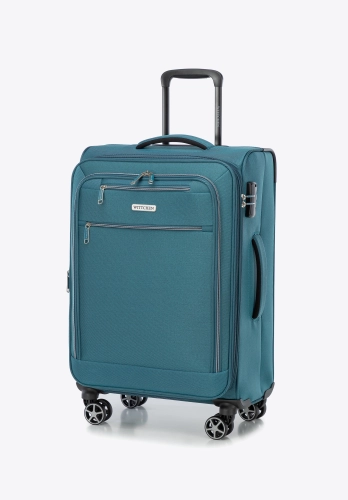 Średnia walizka miękka WITTCHEN 56-3S-172-95 poszerzana 57l