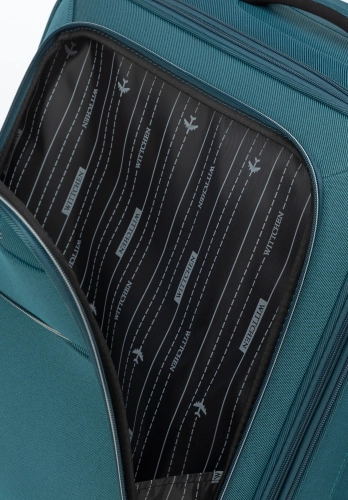 Średnia walizka miękka WITTCHEN 56-3S-172-95 poszerzana 57l