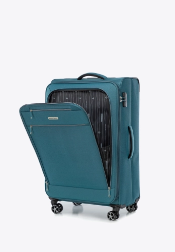 Duża walizka miękka WITTCHEN 56-3S-173-95 poszerzana 93l