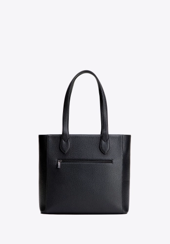 Duża shopperka A4 z kieszenią WITTCHEN 29-4Y-002-BG1 ekoskóra