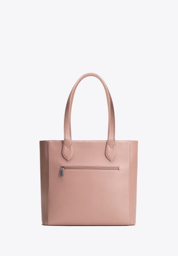 Duża shopperka A4 z kieszenią WITTCHEN 29-4Y-002-B55 ekoskóra