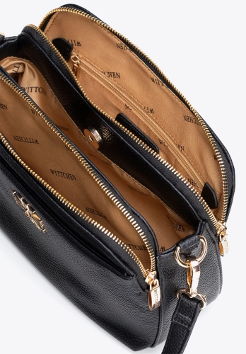 Mała torebka damska listonoszka WITTCHEN 29-4Y-016-B1 ekoskóra