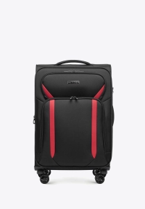 Średnia walizka poszerzana WITTCHEN 56-3S-182-11 miękka