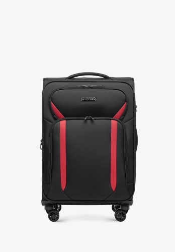 Średnia walizka poszerzana WITTCHEN 56-3S-182-11 miękka