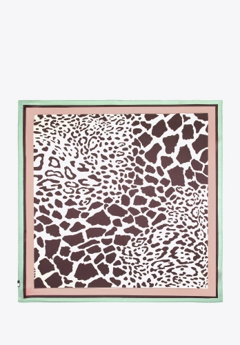 Apaszka jedwabna WITTCHEN 103-7D-S04-X28 safari