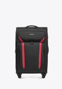 Duża walizka podróżna poszerzana WITTCHEN 56-3S-183-11 miękka