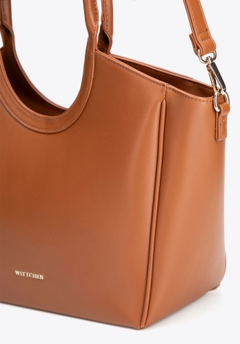 Elegancka shopperka damska z ekoskóry WITTCHEN 102-4Y-904-5