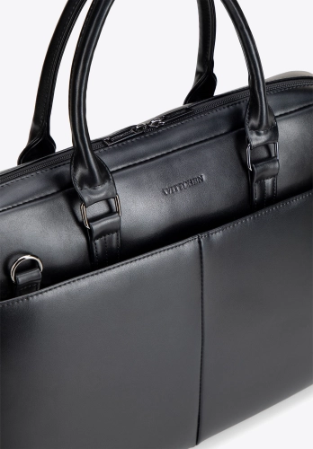 Czarna torba męska na laptopa 15,6" WITTCHEN 102-3P-910-1