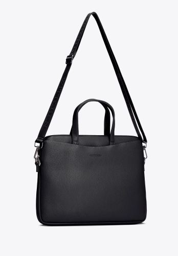 Czarna torba na laptopa 13"/14" WITTCHEN 102-3P-921-1 ekoskóra