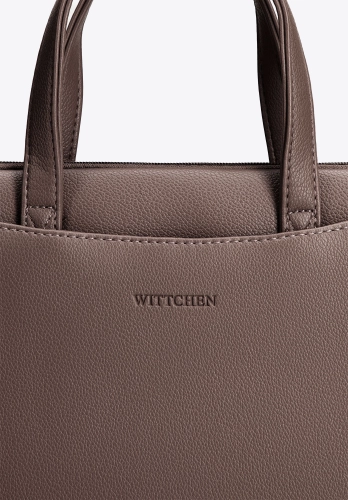 Brązowa torba na laptopa 13"/14" WITTCHEN 102-3P-921-4 ekoskóra