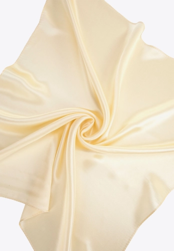 Jedwabna apaszka damska WITTCHEN 103-7D-S04-X32 kremowa