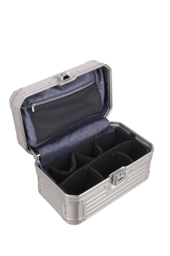 Aluminiowy kuferek podróżny z TSA TRAVELITE Next 079903-56