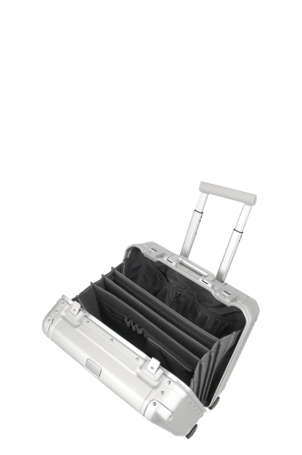 Aluminiowa walizka biznesowa TRAVELITE Next 079813-56 zamek TSA
