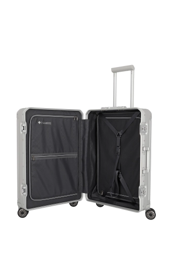 Średnia walizka aluminiowa z TSA TRAVELITE Next 079848-56