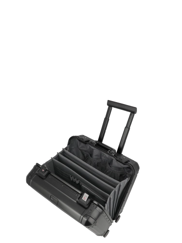 Aluminiowa walizka biznesowa TRAVELITE Next 079813-01 zamek TSA