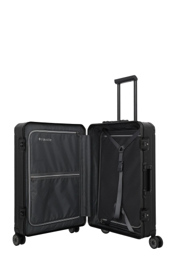 Średnia walizka aluminiowa z TSA TRAVELITE Next 079848-01