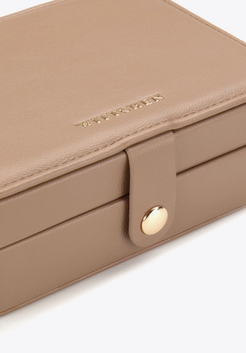 Damskie etui WITTCHEN 104-2Y-503-999 na kolczyki ciemny beż