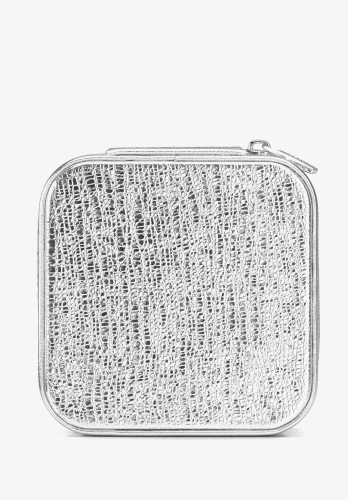 Małe etui na biżuterię WITTCHEN 104-2Y-504-SS srebrne