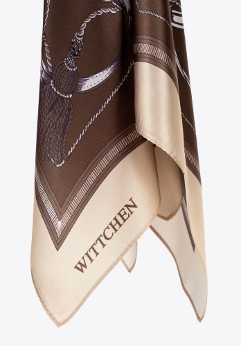 Chusta z motywem jeździeckim WITTCHEN 103-7D-S06-X57