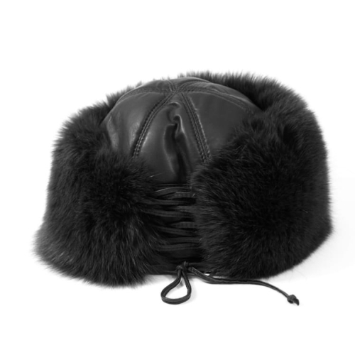 Czapka futrzana-toczek GENA GE-F11-BL