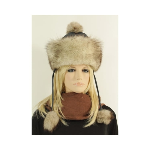 Czapka z lisa WILDFURS  CP-012-79